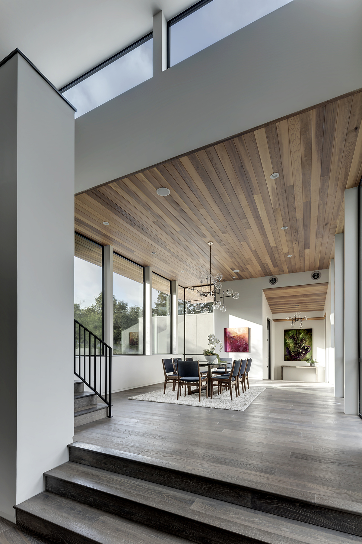 Interior of modern home